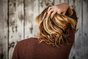 woman near wall